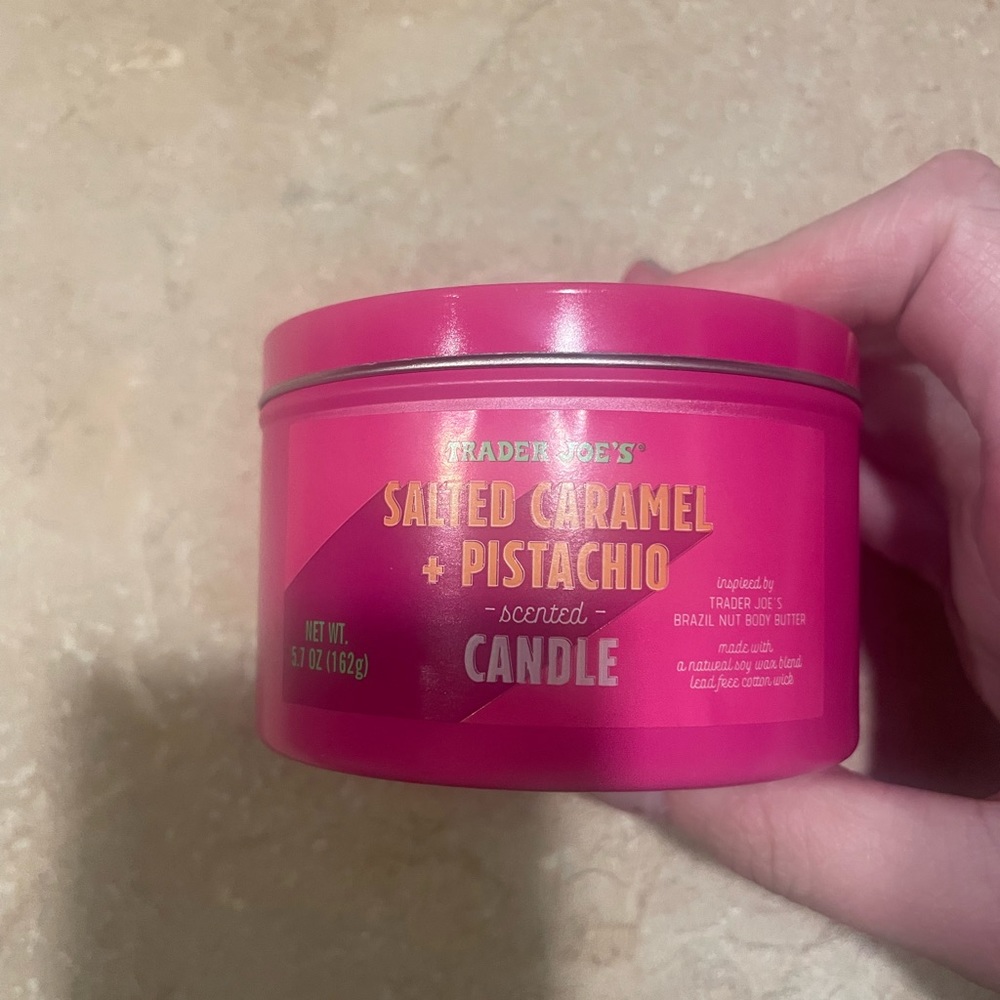 Trader Joe’s brazil nut candle